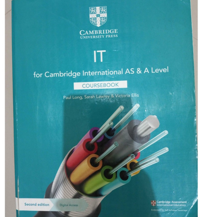 Buku Cambridge IT A Level Coursebook Cambridge PRELOVED