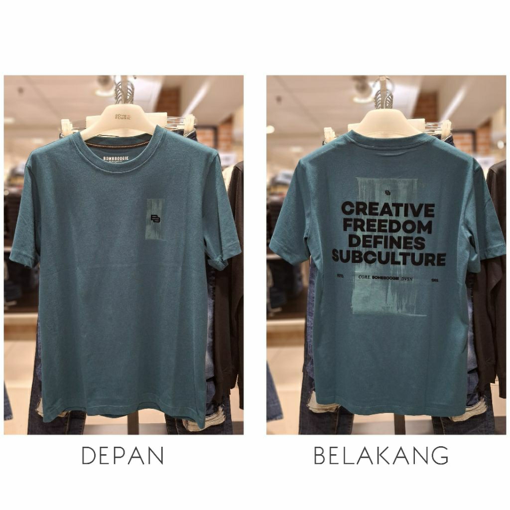 BOMBBOOGIE - KAOS PRIA MODEL TERBARU ORIGINAL BOMBBOOGIE