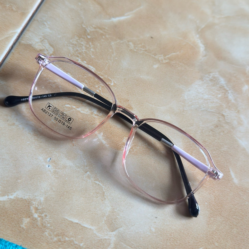 Frame Kacamata 2125 Lentur Lensa BLUECROMIC 1.67