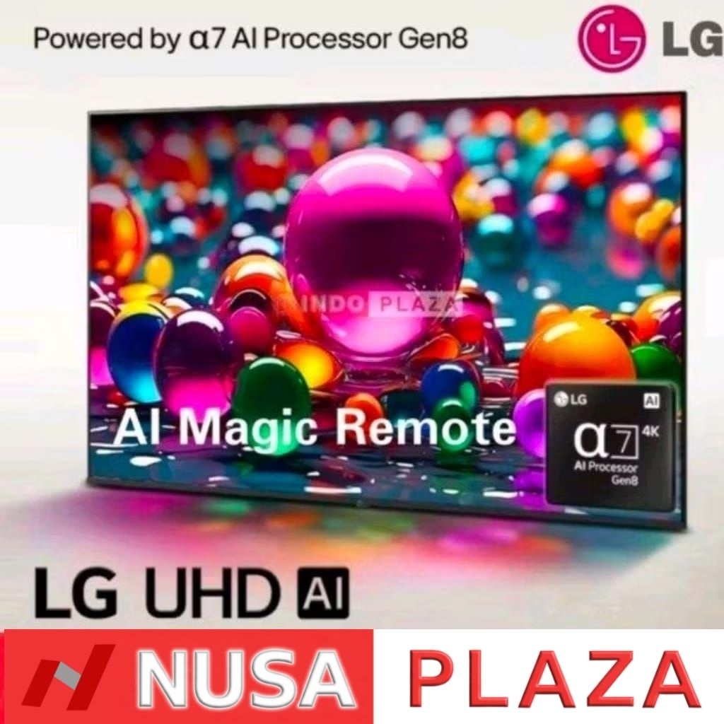 TV LG 43 / 50 / 55 / 65 / 75 inch SMART 4K UHD AI MAGIC REMOTE 43UA7550PSA HDR10 PRO (KHUSUS MEDAN)