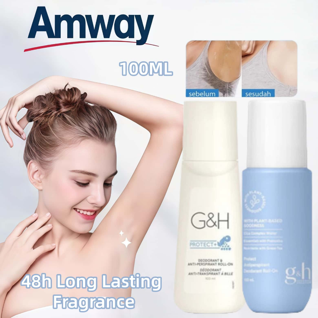 [ORI&EXP 2028] Amway G&H Protect Deodorant Antiperspirant Roll On 100ml/ Anti Perspirant Roll on Deo