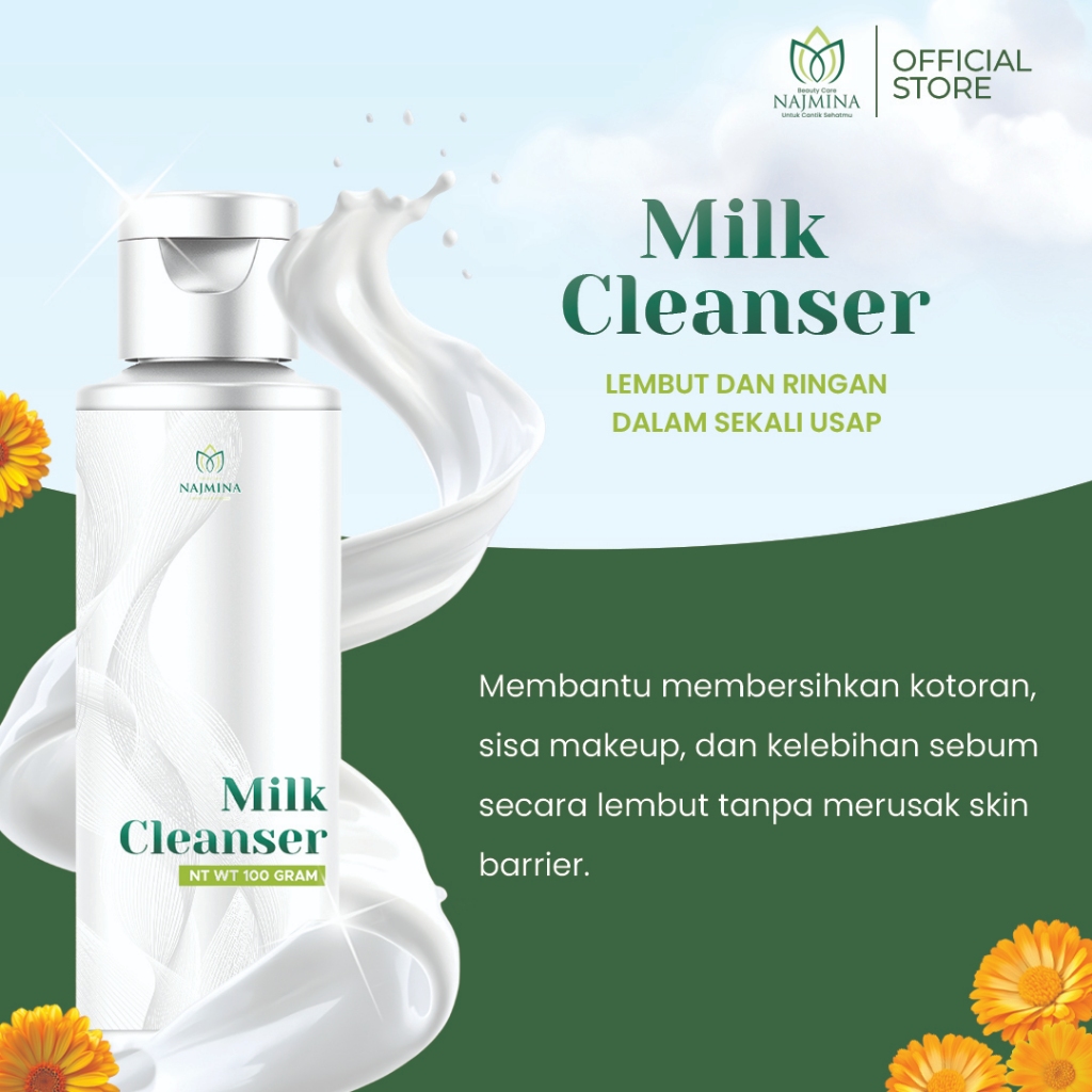 Milk Cleanser by Najmina Beautycare