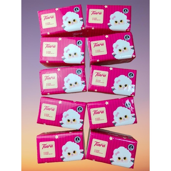 [ 2.2 ] 10 PACK Tisu Tiara Domba Gemash 260 Lembar 2 Ply | Lembut & Tebal | Aman Bayi & Kulit Sensit