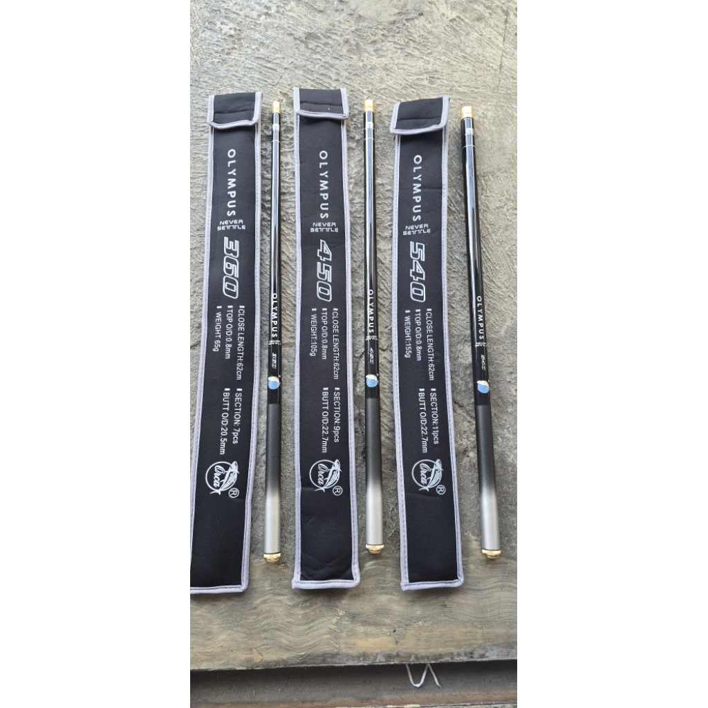 JORAN ORCA OLYMPUS 360,450,540 SPEK DIATAS ORCA NAVARA