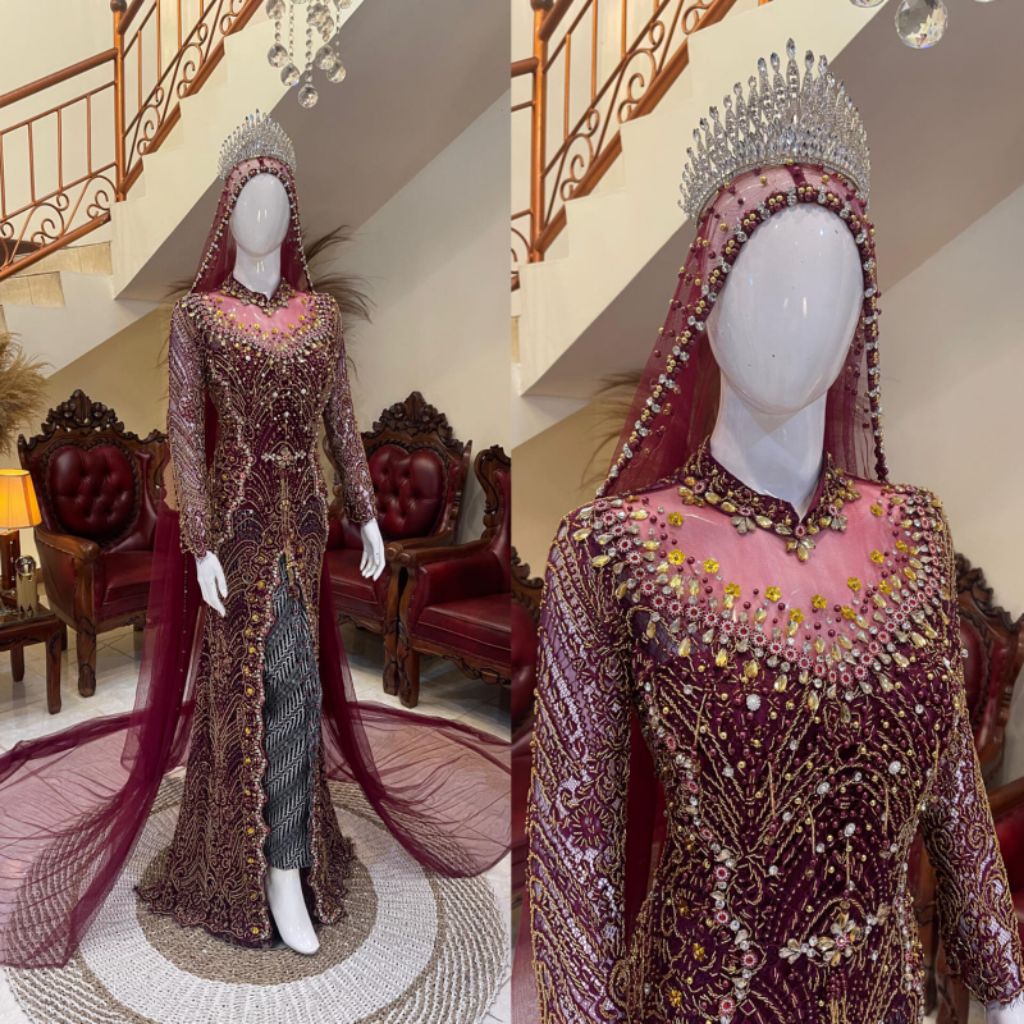 Kebaya pengantin | kebaya santili | kebaya pengantin akad | kebaya akad kutubaru | kebaya pengantin 