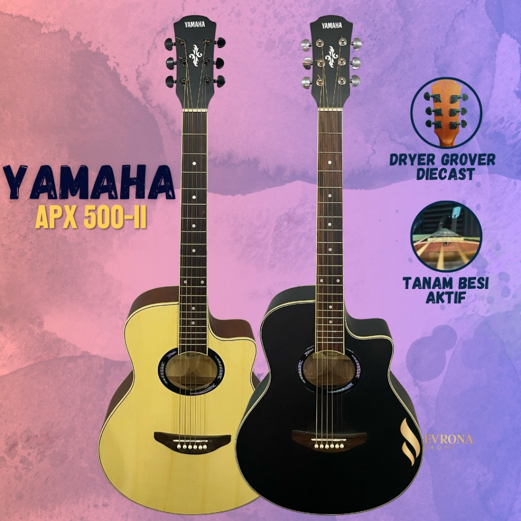 APX-500 II Original Custom Meranti / Gitar APX Meranti Tanam Besi