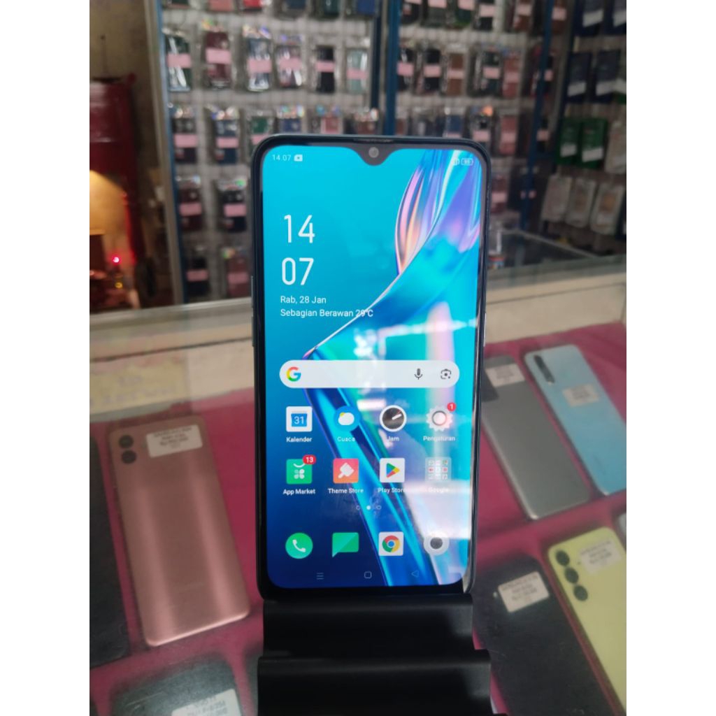 HP SECOND MURAH BERGARANSI OPPO A12 RAM 4/64 ONLY