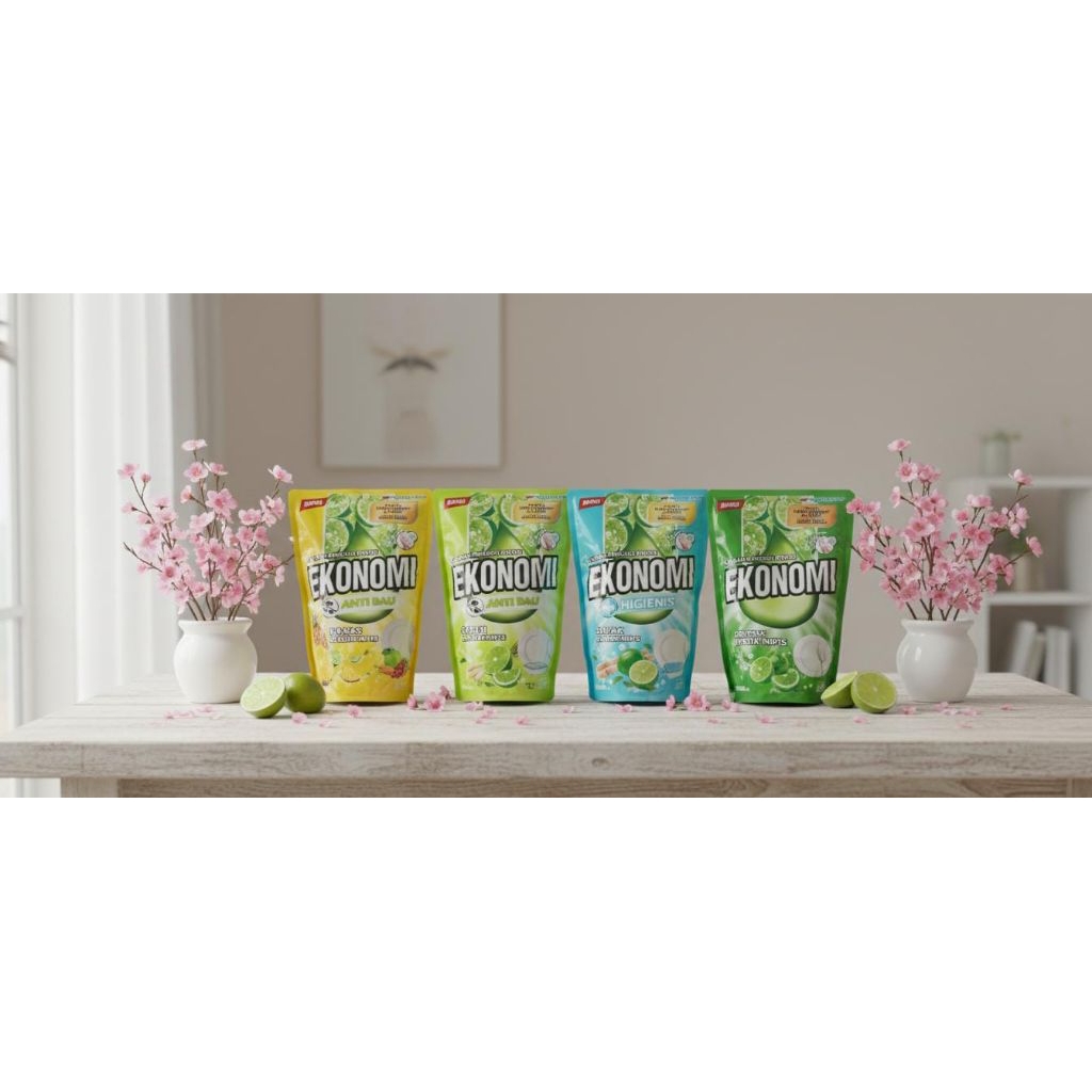 Ekonomi pencuci piring 650 ml 1 dus isi 12 pcs