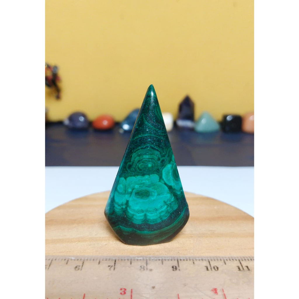Natural Malachite Ornament (5)