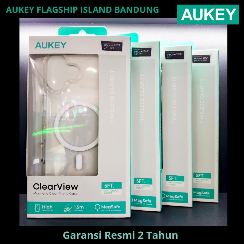 Casing Bening Magsafe iPhone 16 AUKEY Premium PC-TM20