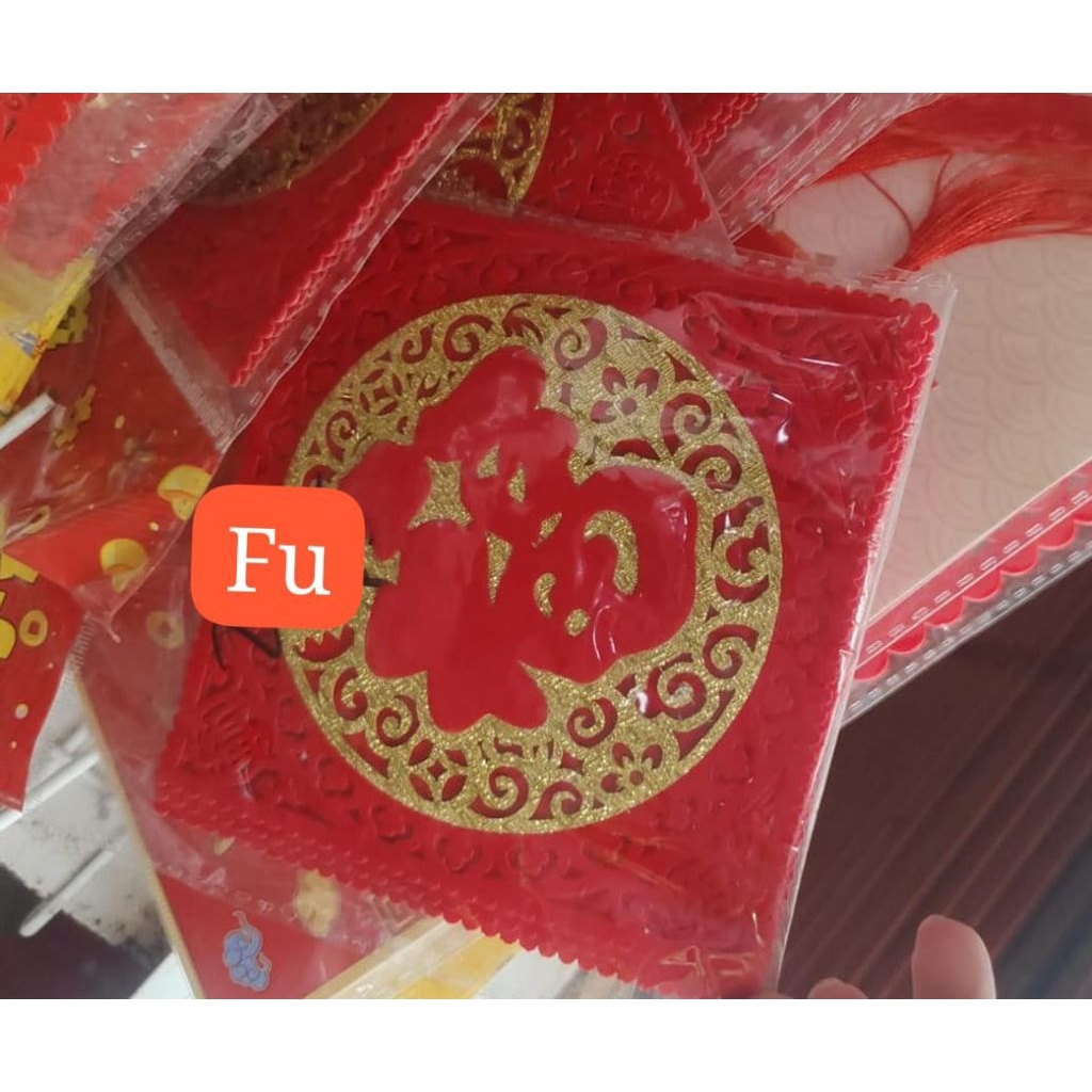 TEMPELAN IMLEK KECIL FU CHUN 2026 DINDING PINTU KACA DEKORASI CNY HORSE