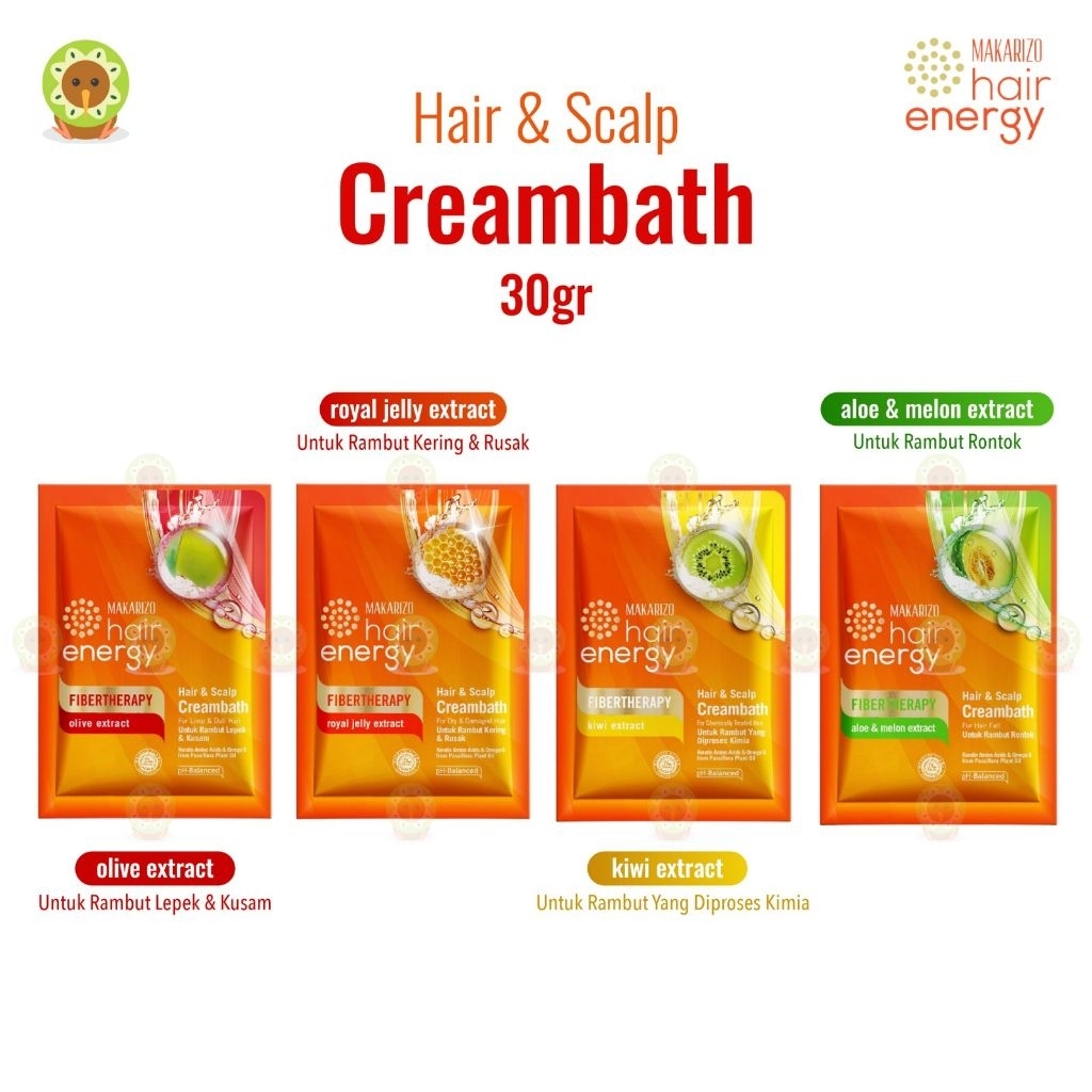 Makarizo Hair Energy Makarizo Hair Energy Fibertherapy Creambath