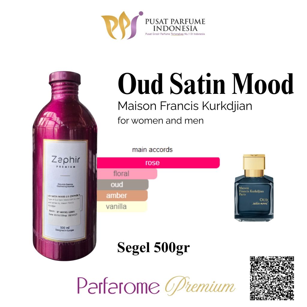 OUD SATIN MOOD MFK | PARFAROME PREMIUM | Segel 500gr