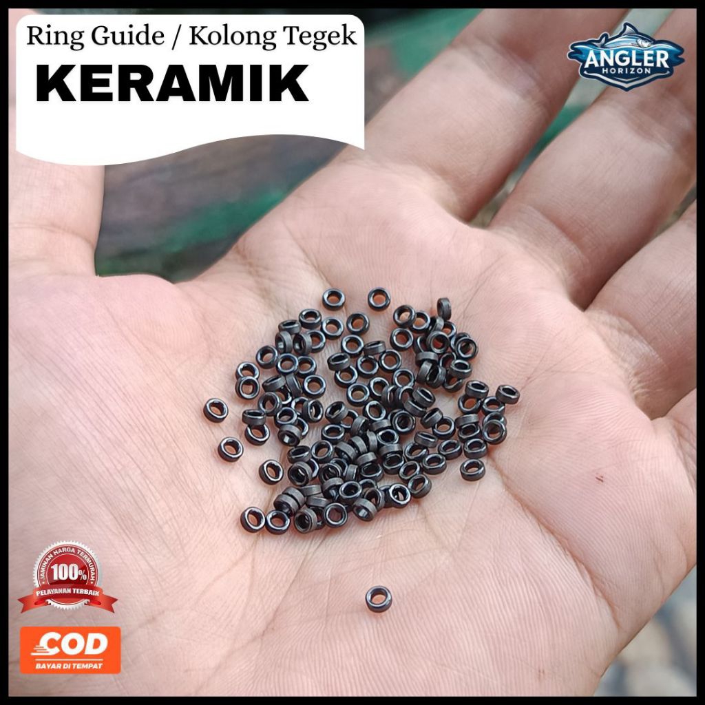 Ring Guide Keramik / Kolong Keramik Untuk Tegek / Ring Keramik Custom Tegek