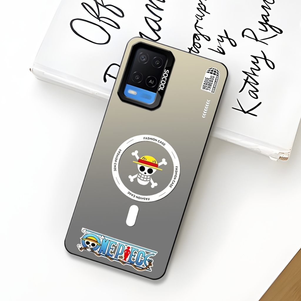 SoftCase Hybird Socool HOLOGRAM Motif MAGSAFE ONE PIECE Untuk OPPO A54,A60,A77S,A57,A5X,A3X,A5 PRO -