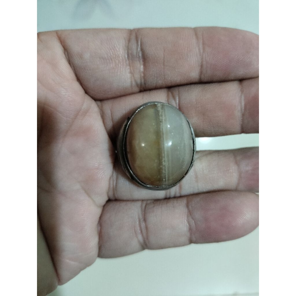 Cincin batu mustikaa Berang berang.dijamin asli