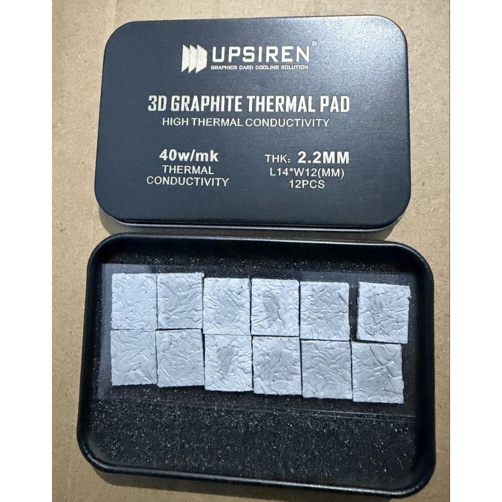 3D graphite thermal pad