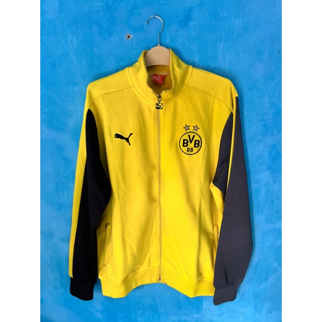 Tractop Borussia Dortmund 2017/2018 PRESENTATION FOOTBALL SOCCER JACKET PUMA