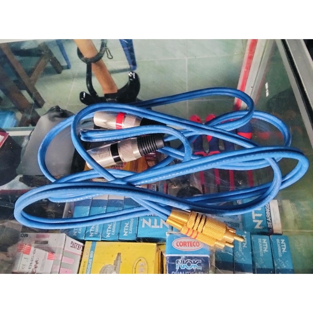 Kabel Jack RCA to XLR canon