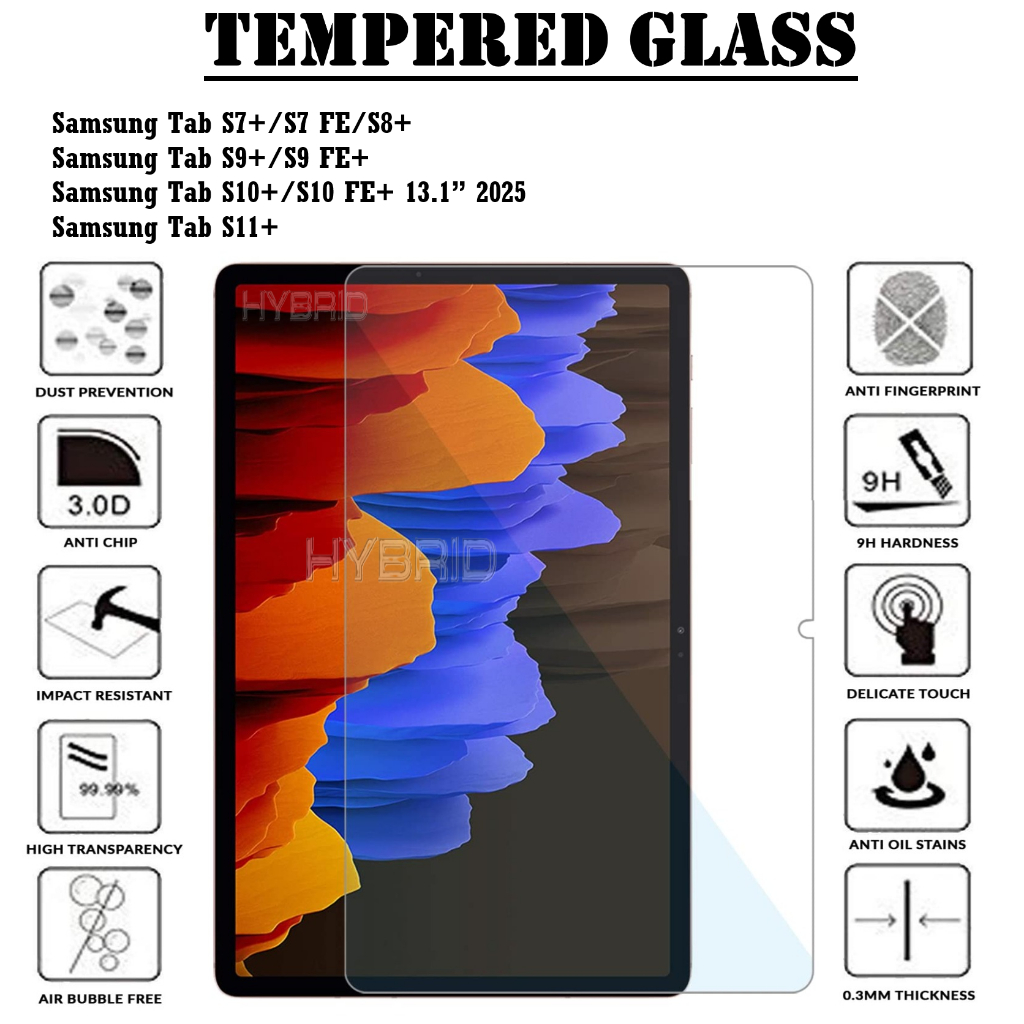 Samsung Tab S7+/S7 FE/S8+  Samsung Tab S9+/S9 FE+  Samsung Tab S10+/ Samsung Tab S10 FE+ 13.1” 2025 