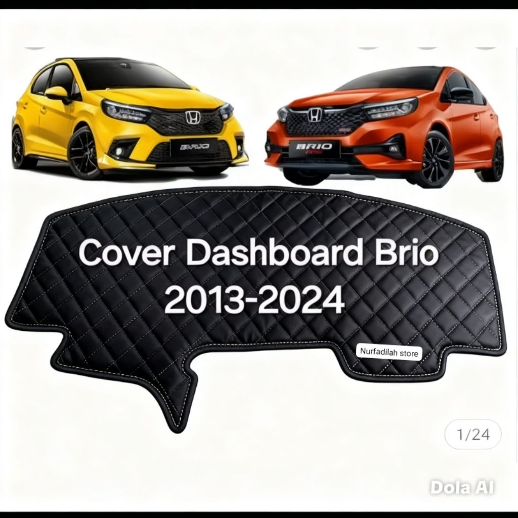 cover alas dasbord mobil brio tahun 2013-2024