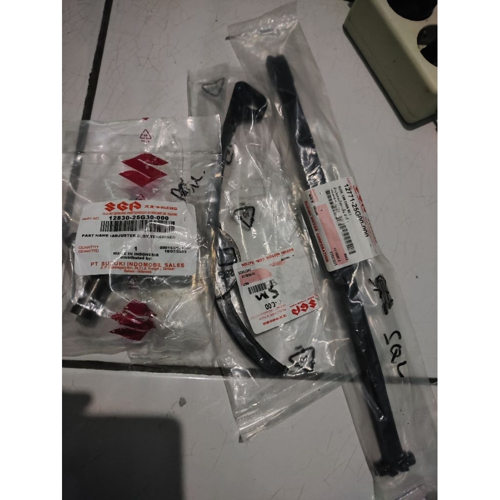 Tensioner+Lidah Tensioner sepasang atas bawah satria fu karbu