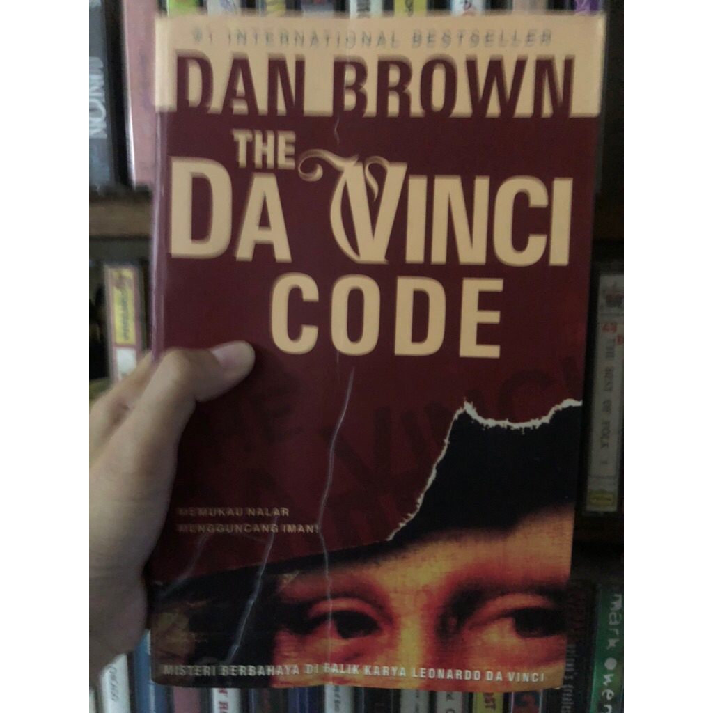 Buku Novel The Da Vinci Code Dan Brown Preloved Original