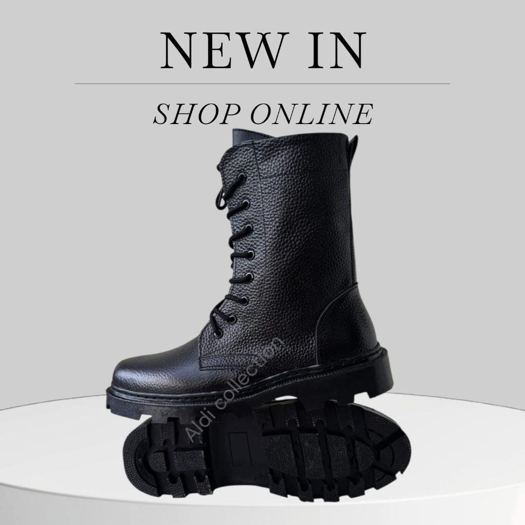 Sepatu Pdl Kulit Sapi Motif Jeruk Tni Polri Tanpa Resleting Kulit Jeruk