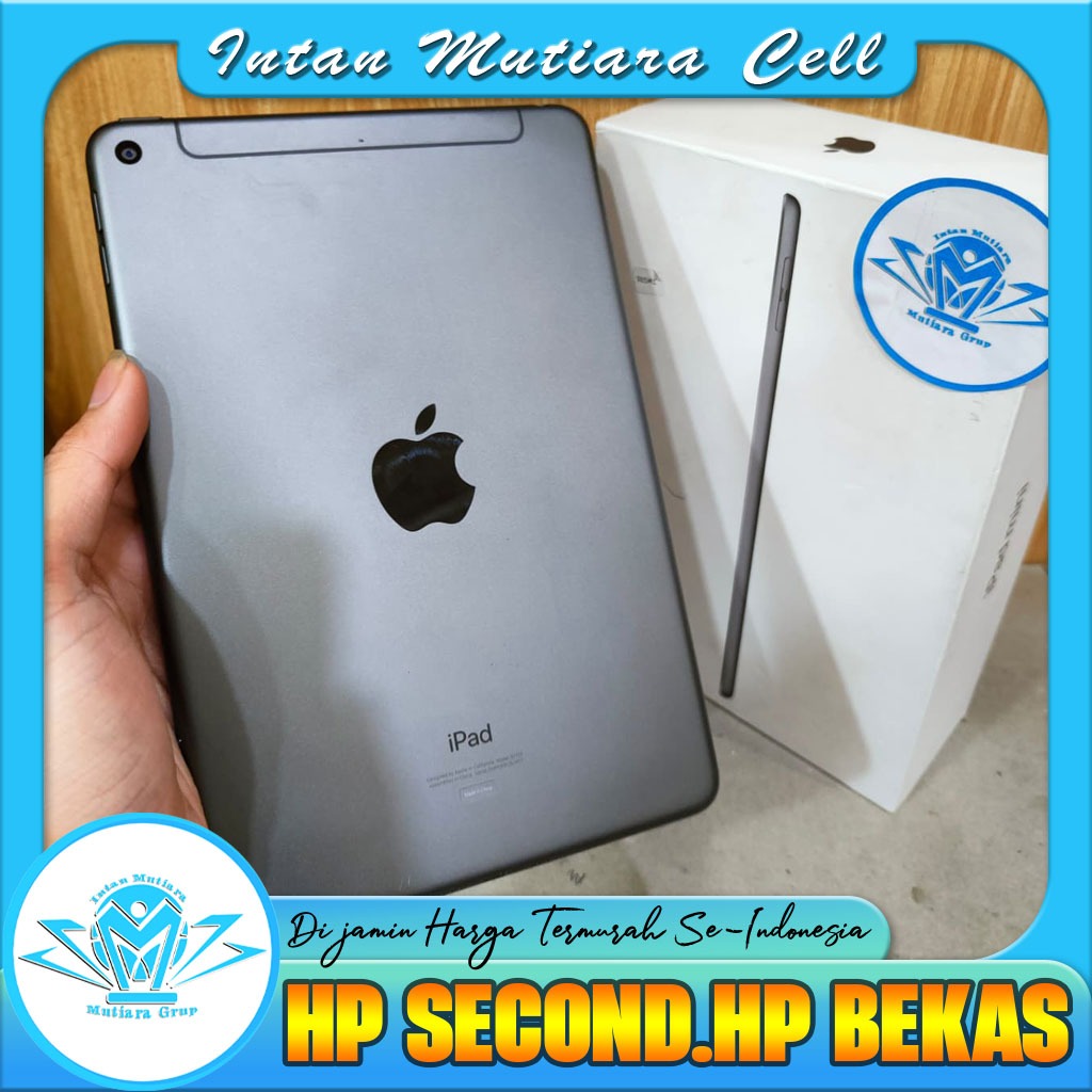 iPad Mini 5 64GB Cellular Resmi Indonesia ( Second )