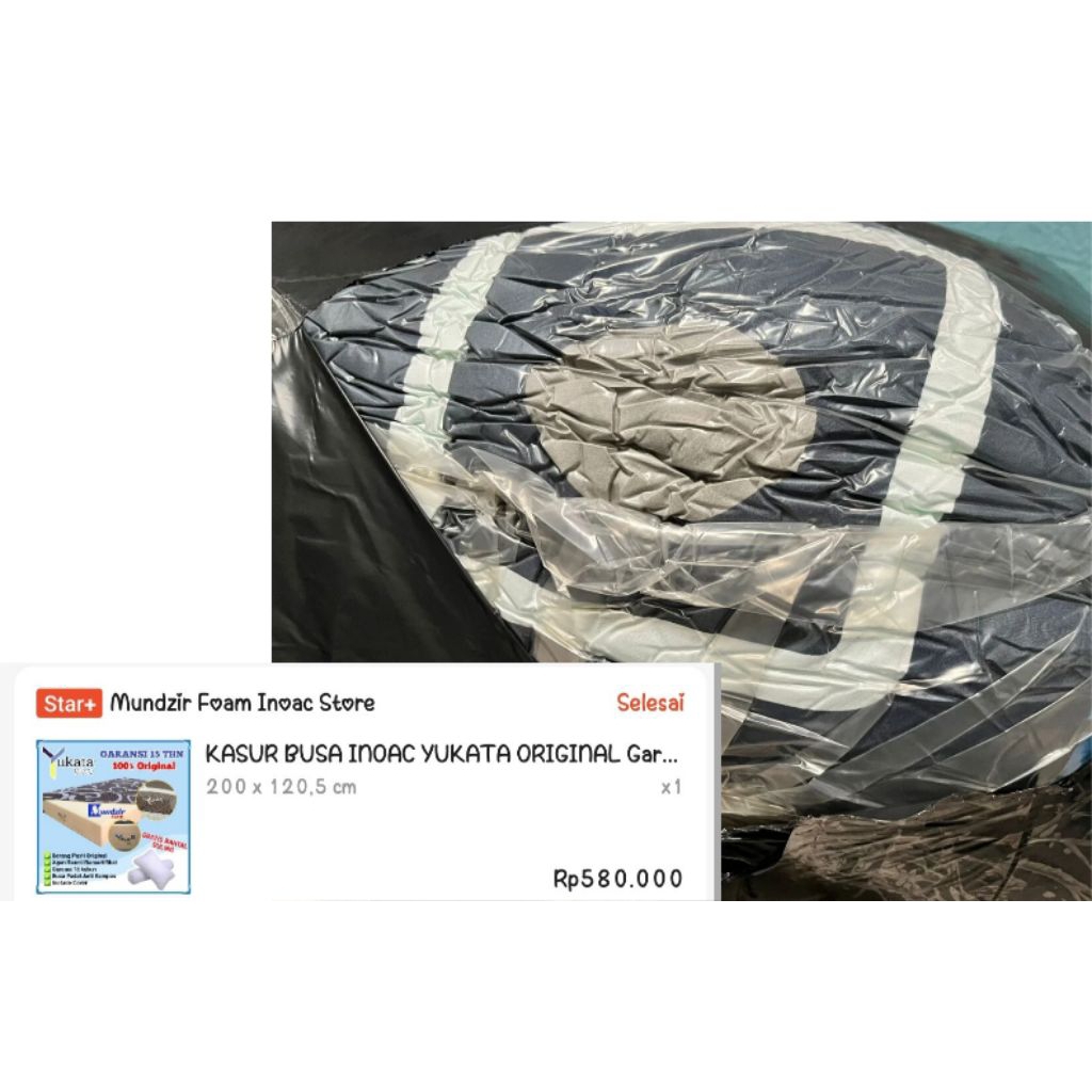 Kasur Asli inoac (new+segel vacum) free bantal guling