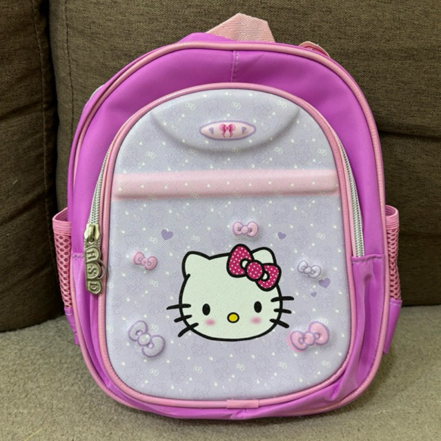 TAS RANSEL HELLO KITTY UNGU TAS ANAK TK PLAYGORUP TAS RANSEL KECIL ANAK PEREMPUAN TAS SEKOLAH
