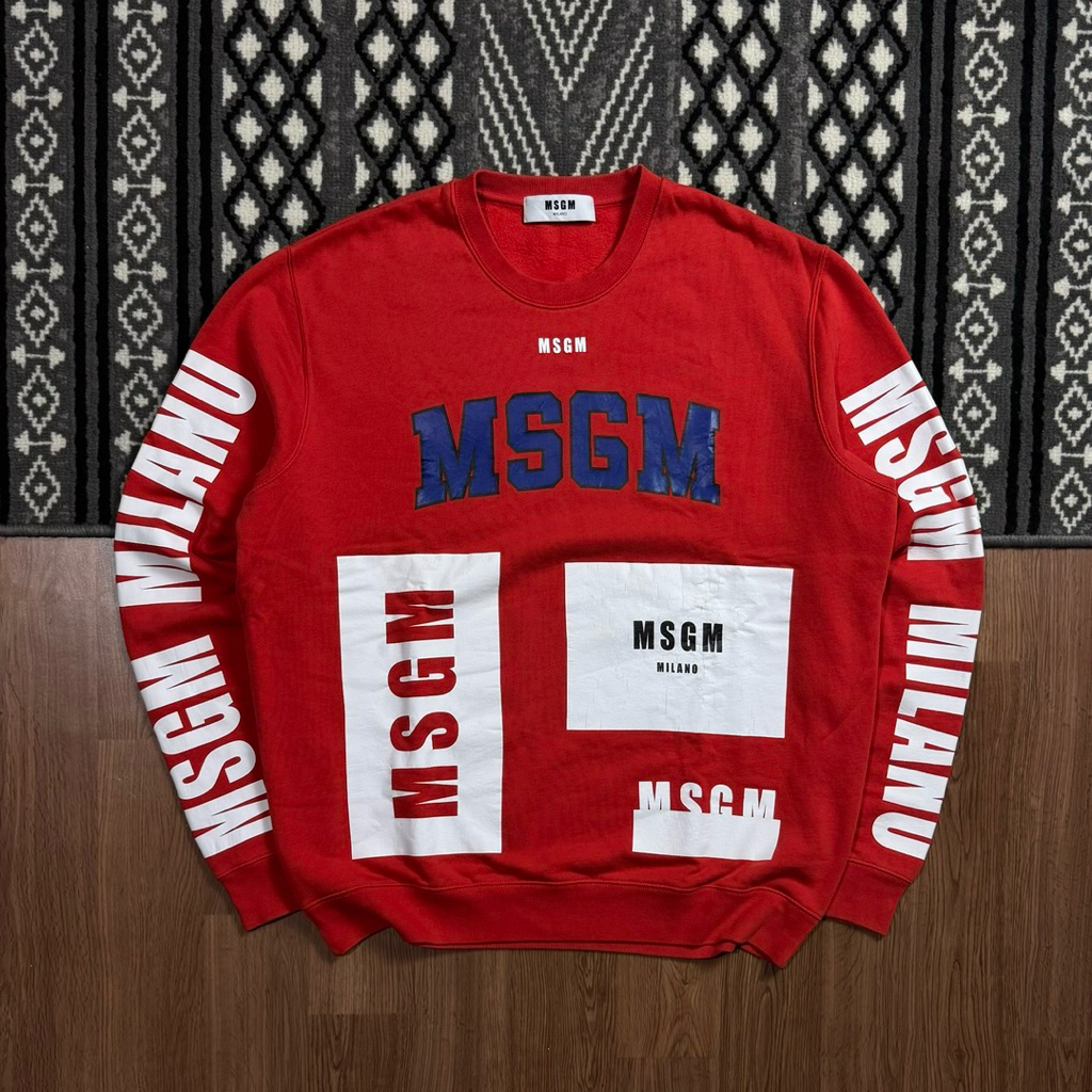 MSGM MILANO LOGO SWEATSHIRT