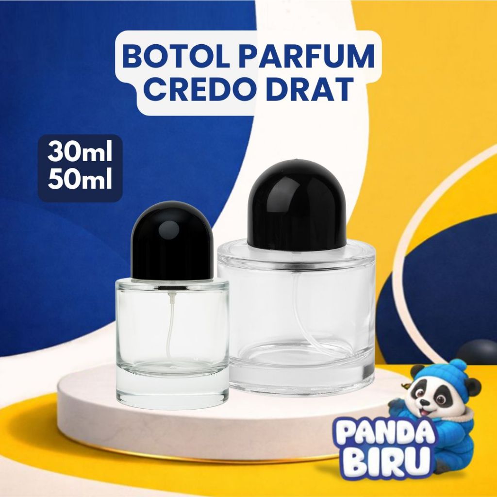 BOTOL PARFUM BYREDO CREDO DRAT 30ML & 50ML | BOTOL KACA WINYAK WANGI PREMIUM