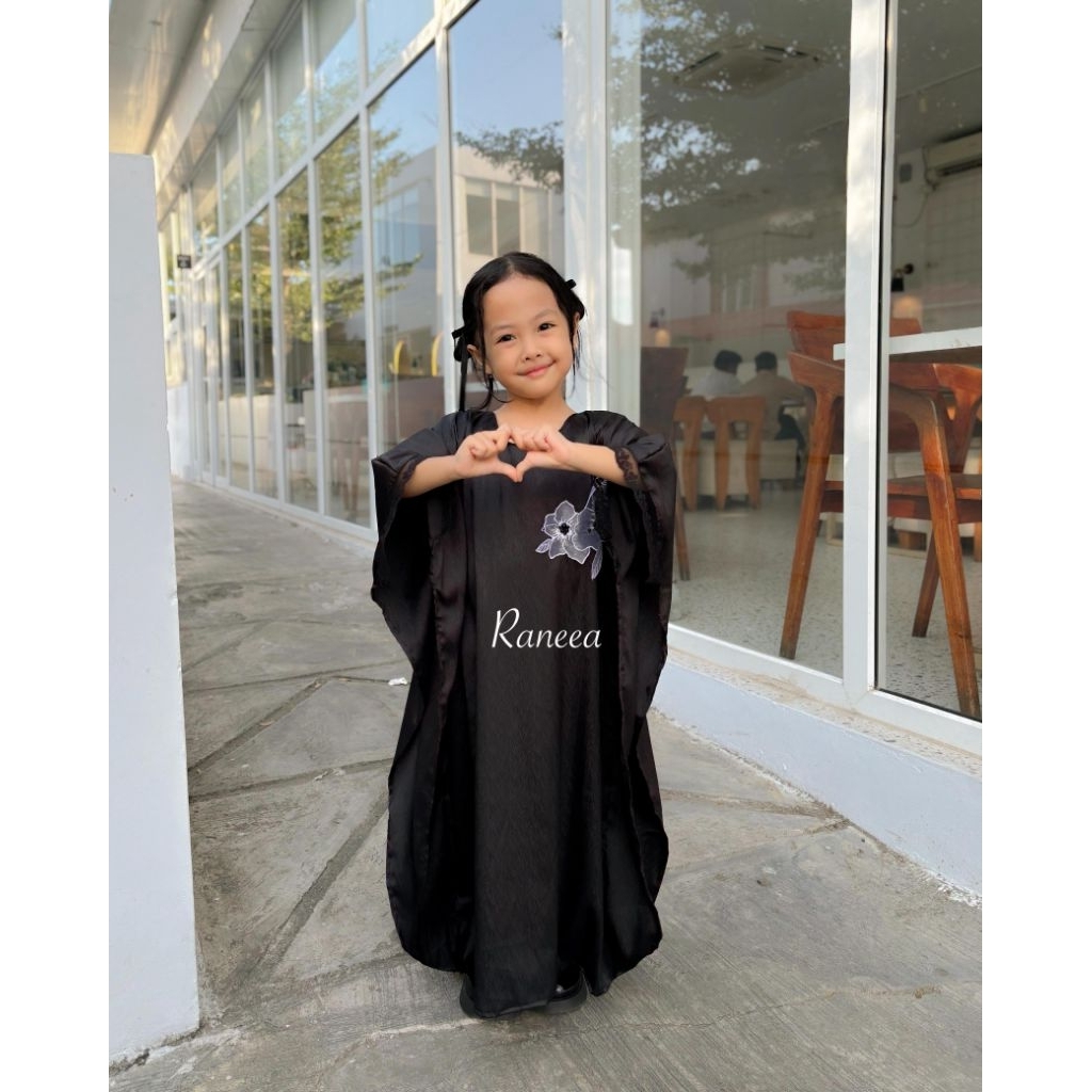 DINARA KAFTAN - KAFTAN BAYI ANAK DEWASA FASHION MUSLIM BAJU MUSLIM ANAK DRESS ANAK PEREMPUAN KAFTAN 