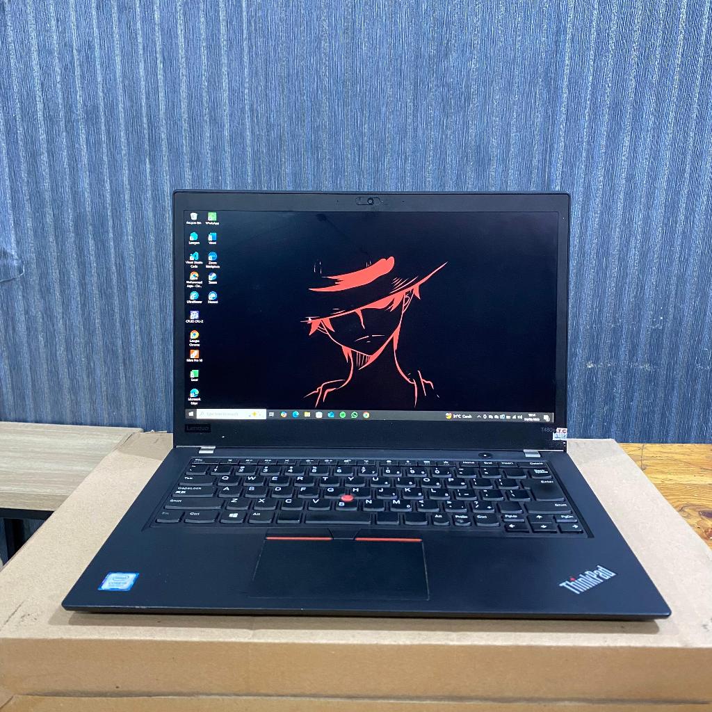 Laptop Lenovo Thinkpad T480S, Core i5 - 8350U, 4/256Gb, Black