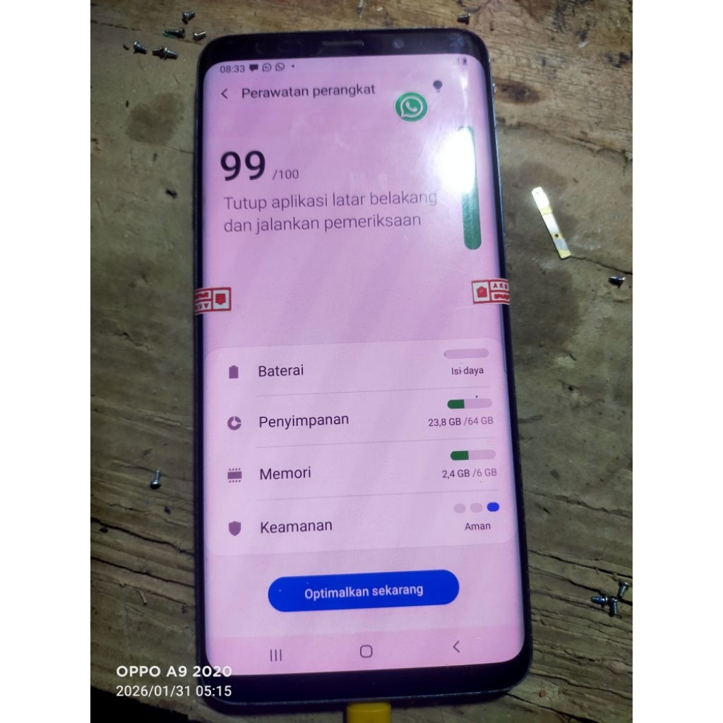 MESIN SAMSUNG S9 PLUS SM-G965F RAM 6/64 NORMAL JAYA