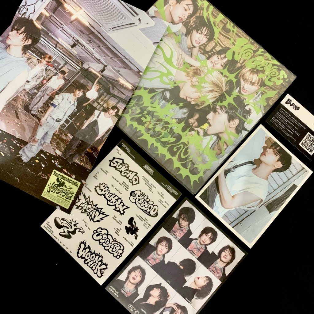 [BACA DESKRIPSI] ALBUM ONLY BOYNEXTDOOR NO GENRE (NO LIMIT VER.) POSTCARD JAEHYUN STICKER SUNGHO