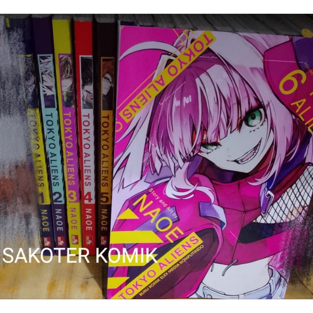 komik Tokyo aliens set vol 1-6 ( 6 buku )