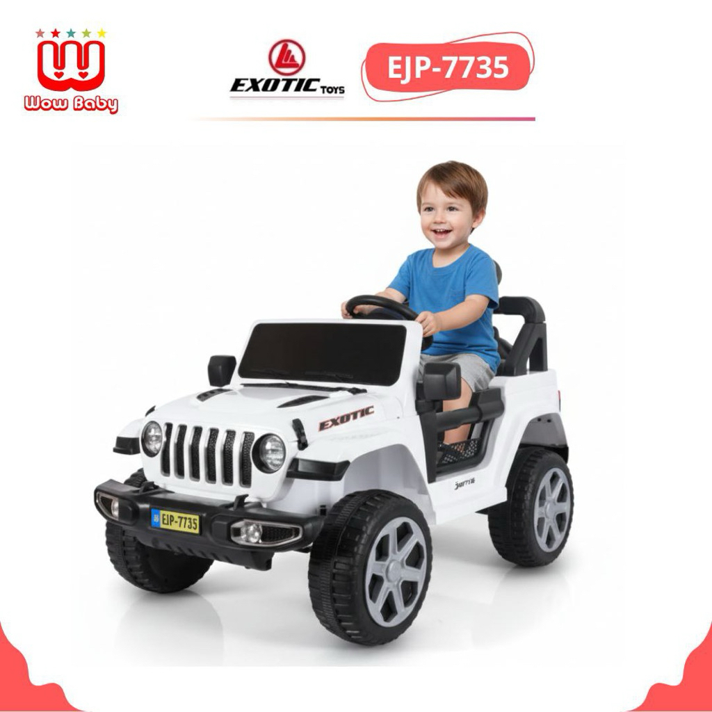 Exotic RC JEEP EJP-7735 Mobil Aki Mainan Anak