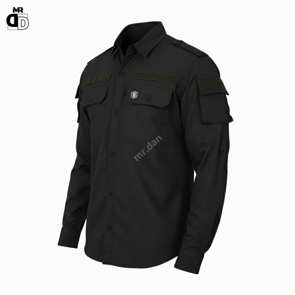Baju Tactical Hexagon Pria - Kemeja Lapangan PDL Ripstop Anti Sobek