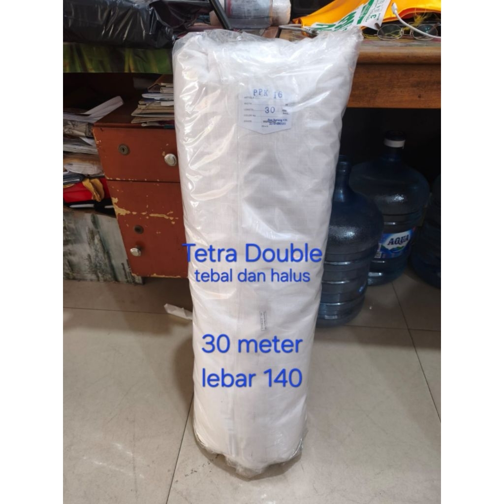 Kain Tetra Tebal 1 Roll / Kain Muslin / Tetra Double / Kain Bedong / Kain Popok Kain Bayi