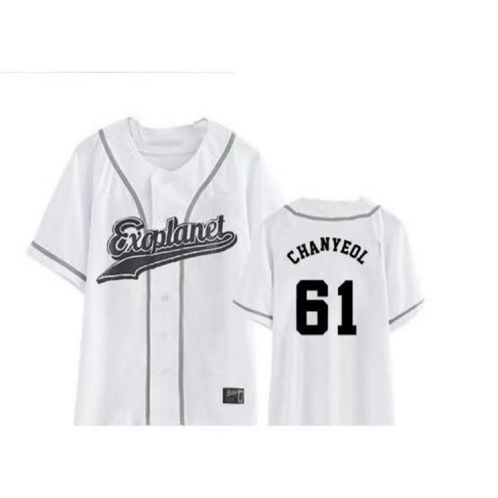 [READ DESC] EXO PLANET BASEBALL JERSEY OFFICIAL CHANYEOL EXORDIUM