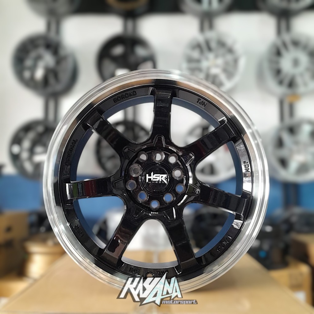 VELG RACING TE37 RING 17 HSR BOROKO TJH PNP INNOVA XPANDER NEW RUSH TERIOS CIVIC NEW XENIA