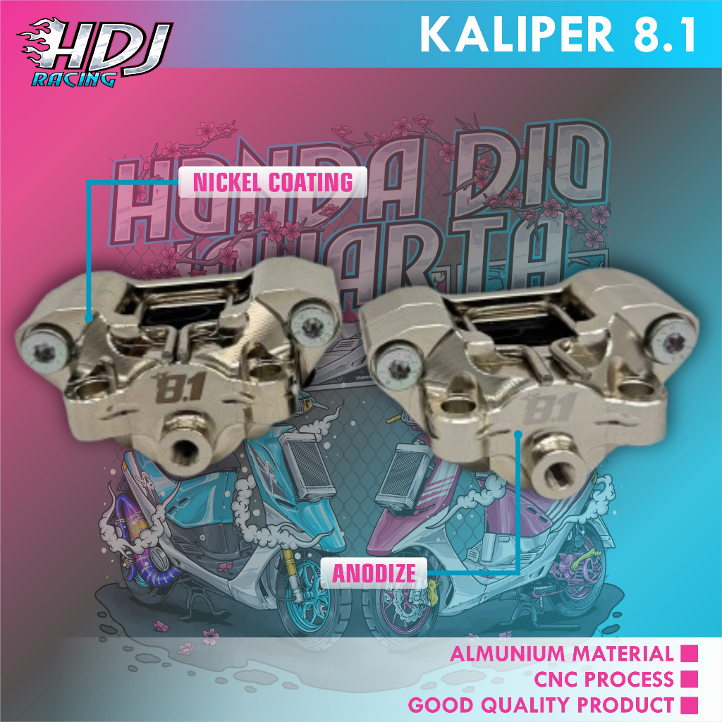 kaliper mini formula  8.1 cnc 2p ottopunto uno | Universal