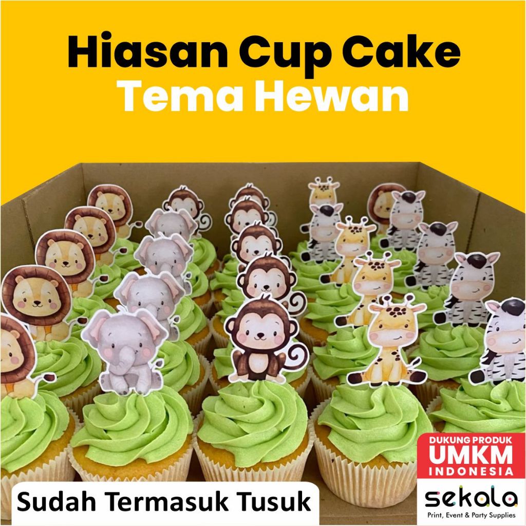 Topper Cake Kue Ulang Tahun Anak Aesthetic