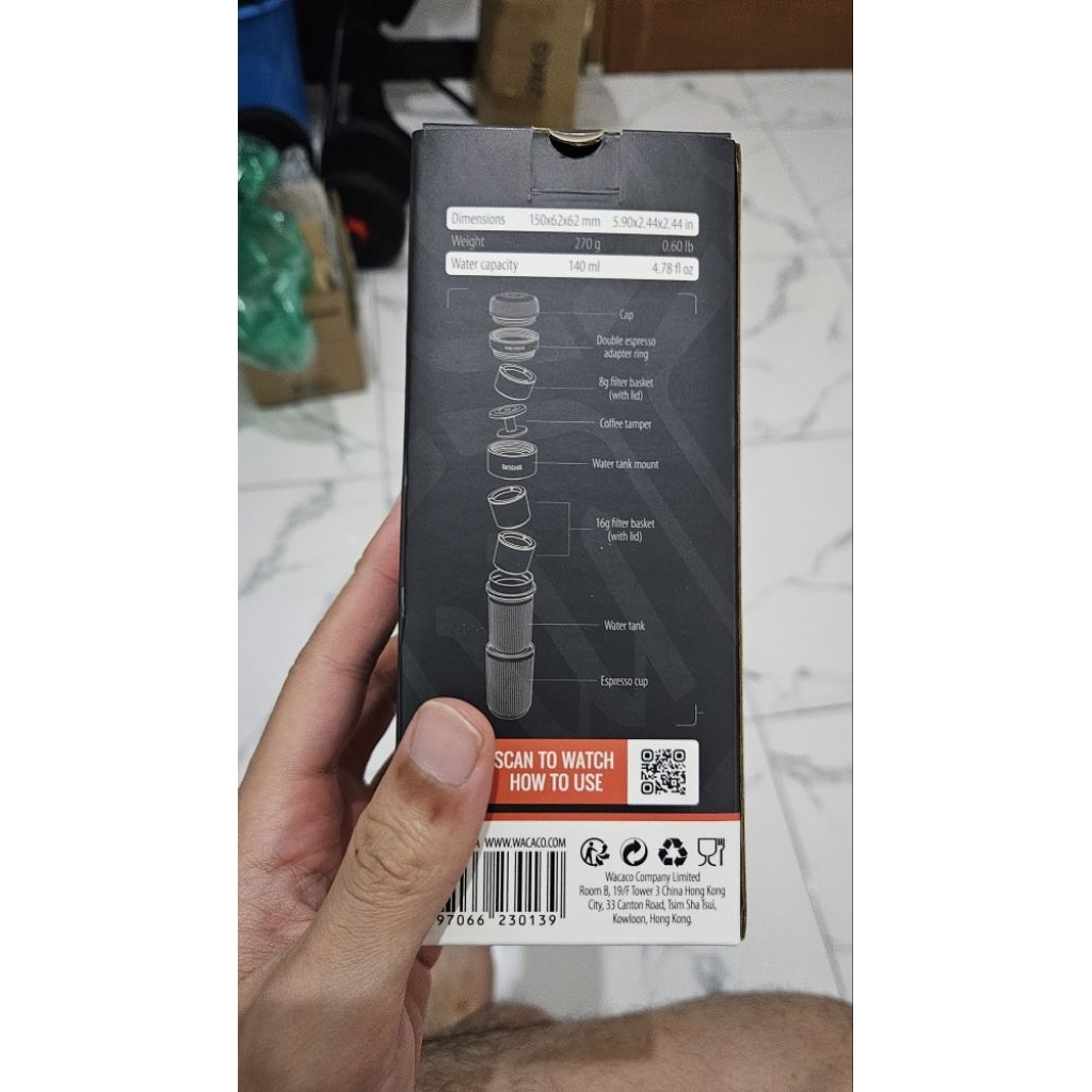 Wacaco Nanopresso barista Kit