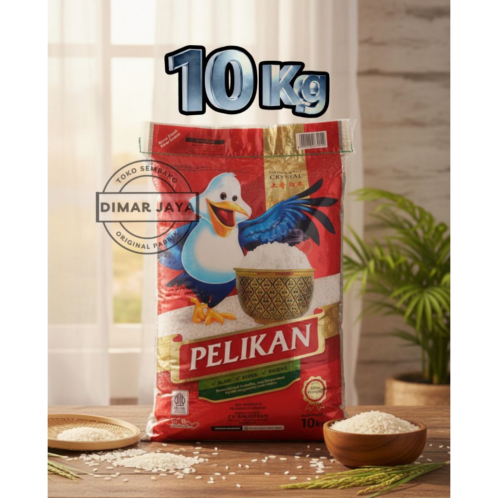 Beras Pelikan Premium 10 Kg