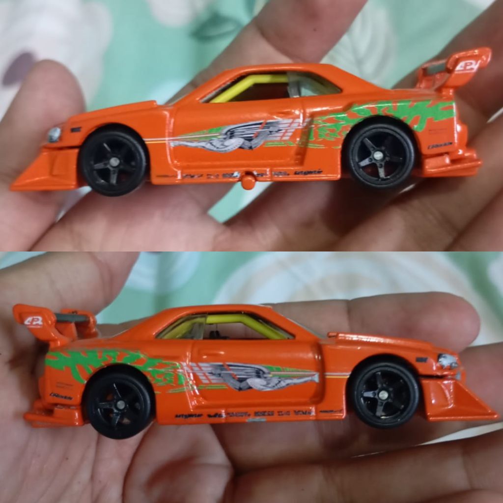 Hot Wheels Custom/Bahan LB-ER34 Nissan Skyline