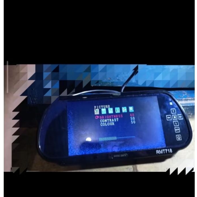 Monitor Tv Mobil 7inch (Second) Segel Masih Nyala Normal