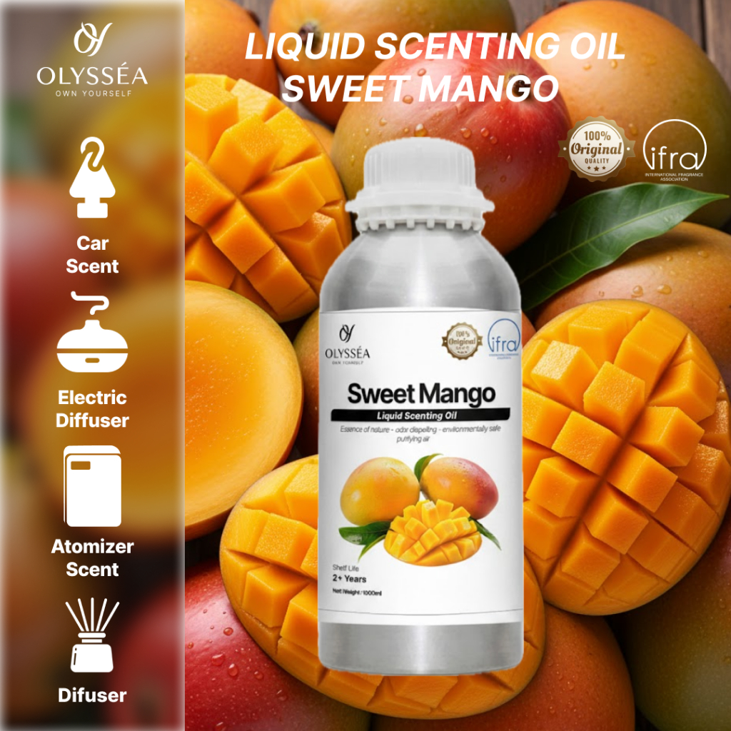 Sweet Mango Refill Liquid Scenting Oil Machine Diffuser Aromaterapi by OLYSSEA